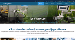 Desktop Screenshot of drfilipovic.com